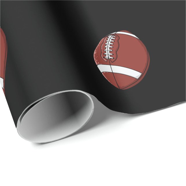 Papier Cadeau Super football (Coin rond)