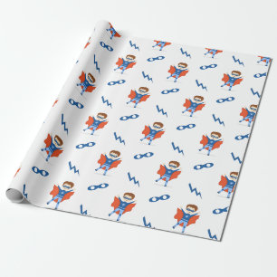 Papier Cadeau Superhero Boy