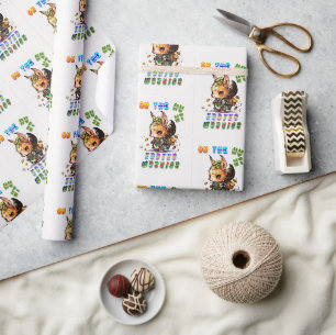 Papier Cadeau Sur la chasse guerrière de Pâques