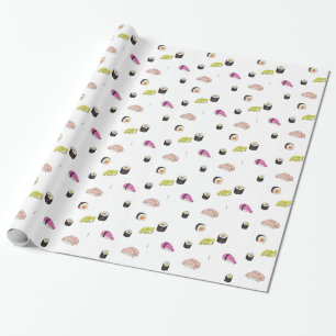 Papier Cadeau Sushi et sashimi