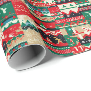 Papier Cadeau Sweat moche de Noël 8