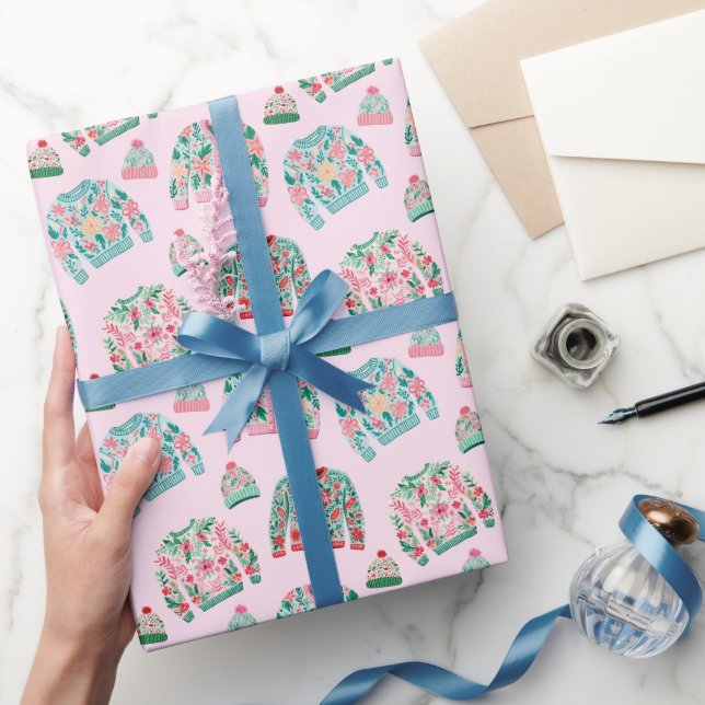 Papier Cadeau Sweaters de Noël moches (Cadeaux)