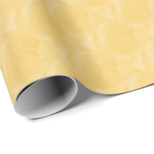 Papier Cadeau Sweet Sunshine Yellow Swirls