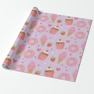 Papier Cadeau Sweet Treats Wrapping