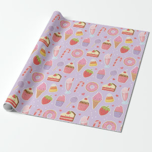 Papier Cadeau Sweet Treats Wrapping