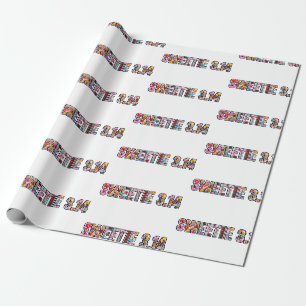 Papier Cadeau Sweetie Pi : Le rêve de Candy Lover !
