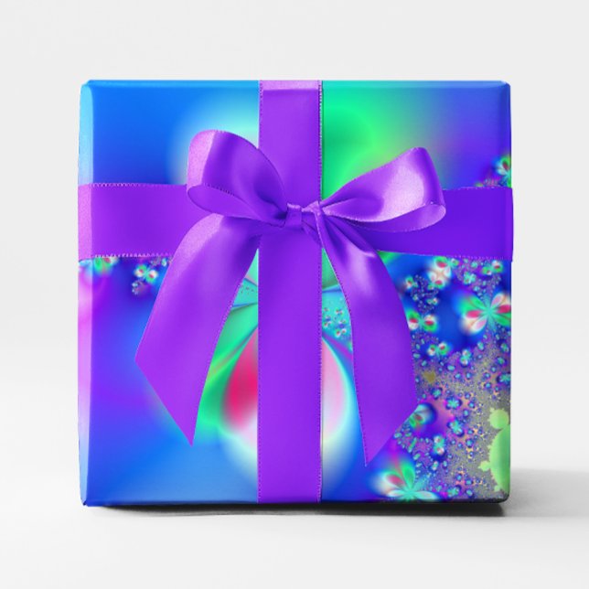 Papier Cadeau Sylph Dance Fractal Art (Sylph Dance Fractal Art Wrapping Paper)