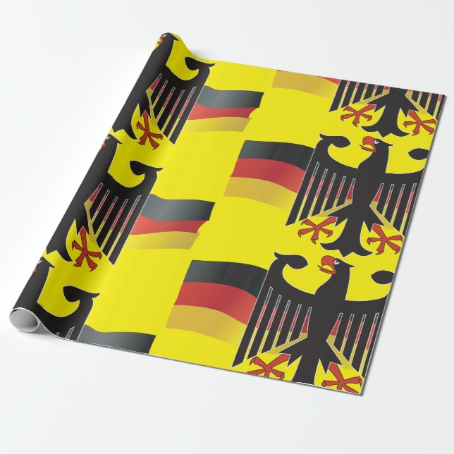 Papier Cadeau Symbole allemand (Déroulé)