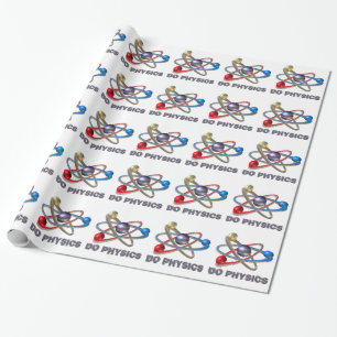Papier Cadeau Symbole Atom