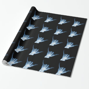 Papier Cadeau SYMBOLE Shaka X-Ray (Perdre la main)