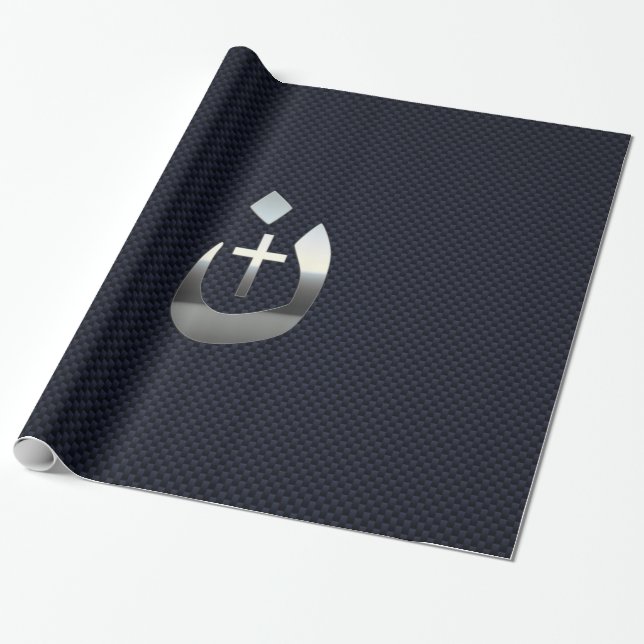 Papier Cadeau Symbole spirituel chrétien nazi (Déroulé)