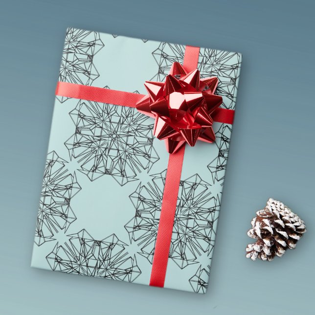 Papier Cadeau symétrie géométrique (Créateur téléchargé)
