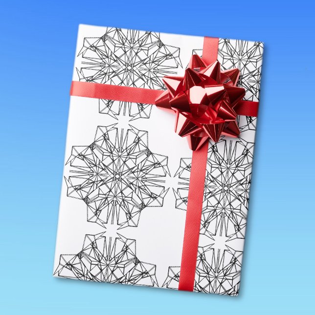 Papier Cadeau symétrie géométrique (Créateur téléchargé)