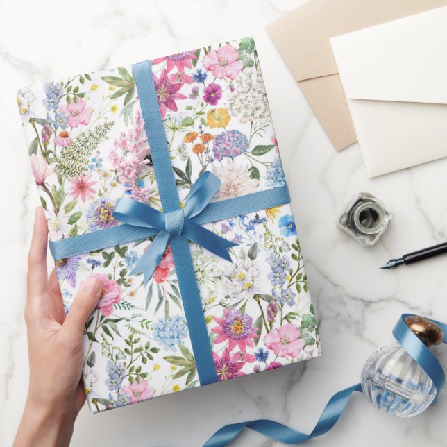 Papier Cadeau Symphonie botanique (Cadeaux)