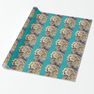 Papier Cadeau Tableau Cheetah