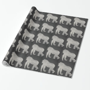 Papier Cadeau Tableau de gorille