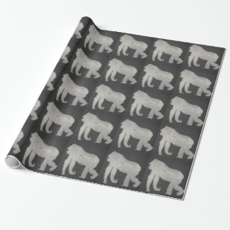 Papier Cadeau Tableau de gorille