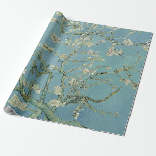 Papier Cadeau Tableau des fleurs d'amandes de Van Gogh