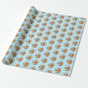 Papier Cadeau Tableau Rhodesian Ridgeback - Art Chien original