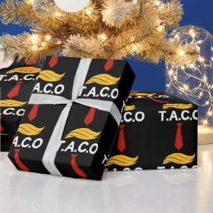 Papier Cadeau Taco Trump chasse toujours les poulets