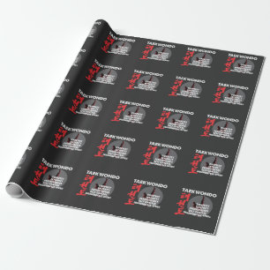 Papier Cadeau Taekwondo Tenets Martial Arts Tae kwon do