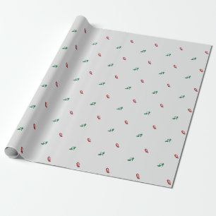 Papier Cadeau talons rouges et verts
