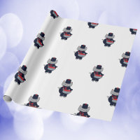 Tambour de caisse claire de chat en bleu marine et