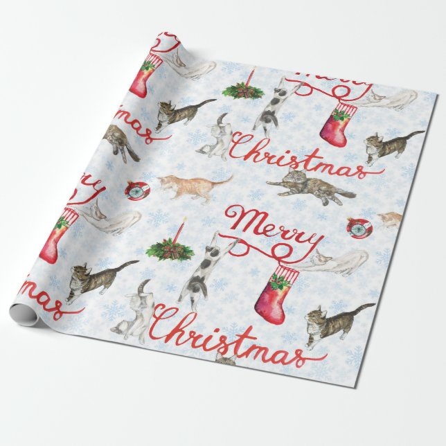 Papier Cadeau Tant de Chatons (Déroulé)