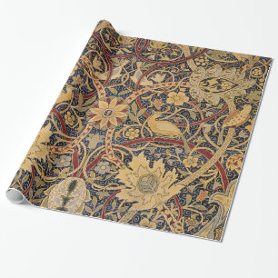 Papier Cadeau Tapisserie fausse de William Morris Bullerswood