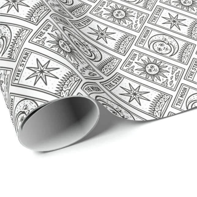 Papier Cadeau Tarot (Coin rond)