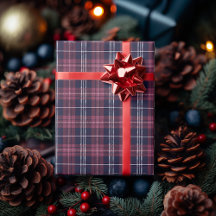 Tartan à carreaux rouge classique – Timeless et él