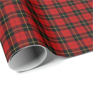 Papier Cadeau Tartan de clan de Wallace
