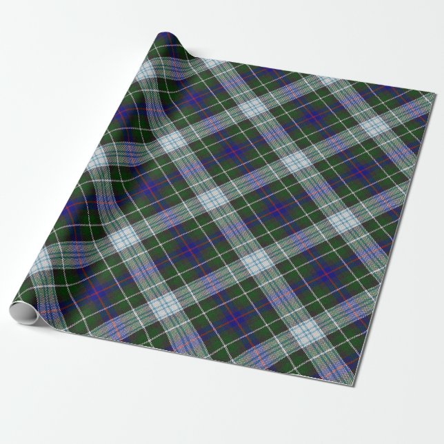 Papier Cadeau Tartan de robe du Mackenzie de clan (Déroulé)