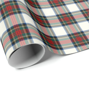 Papier Cadeau Tartan de robe formelle de clan de Stewart