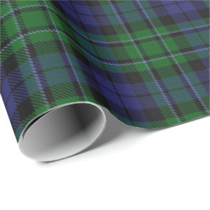 Papier Cadeau Tartan d'écossais de MacCallum de clan