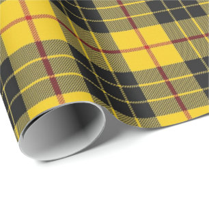 Papier Cadeau Tartan d'écossais de MacLeod de clan