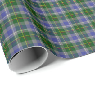 Papier Cadeau Tartan d'état du Connecticut