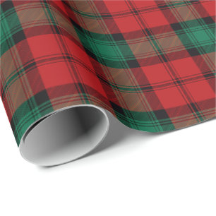 Papier Cadeau Tartan du clan KERR - Le tartan plaid de la famill