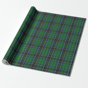 Papier Cadeau Tartan écossais de MacAlpine MacAlpin de clan