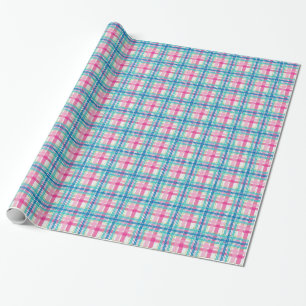 Papier Cadeau Tartan, motif de plaid