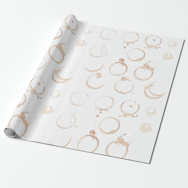 Papier Cadeau Tasse de café tasse de café (Déroulé)