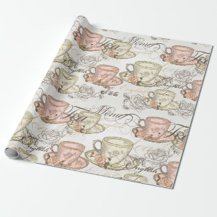 Papier Cadeau Tasses à café