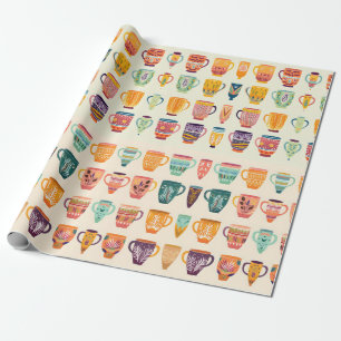 Papier Cadeau Tasses à café