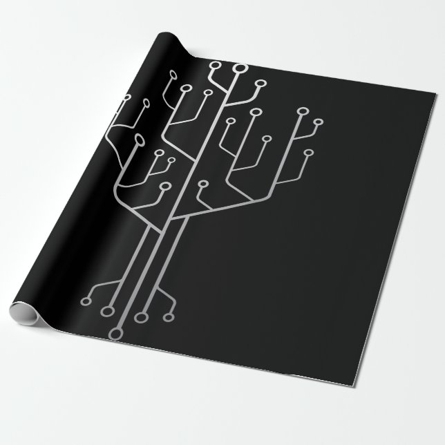 Papier Cadeau Technique du programmeur programmeur de l'arbre de (Déroulé)