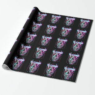 Papier Cadeau Techno Demon Glitch Electronic Bass Music