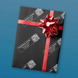 Papier Cadeau Télécharger le code QR ou le logo   Nom De L'Entre