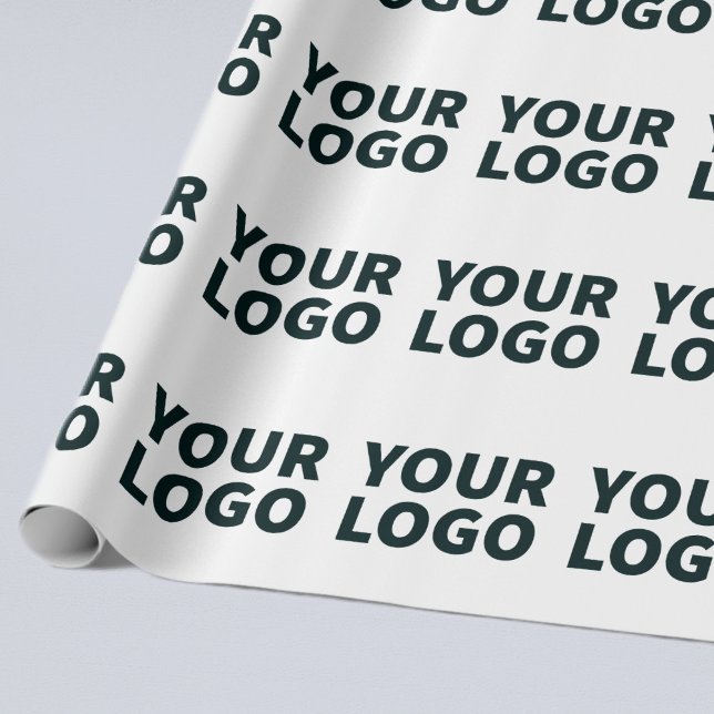 Papier Cadeau Téléchargez votre logo (Créateur téléchargé)