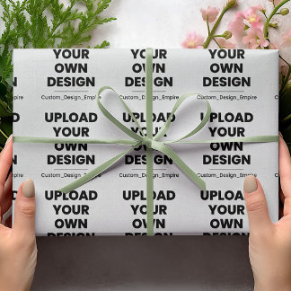 Papier Cadeau Téléchargez votre propre conception ici | Modèle p