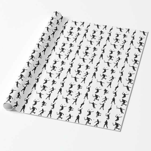 Papier Cadeau Tennis (Déroulé)
