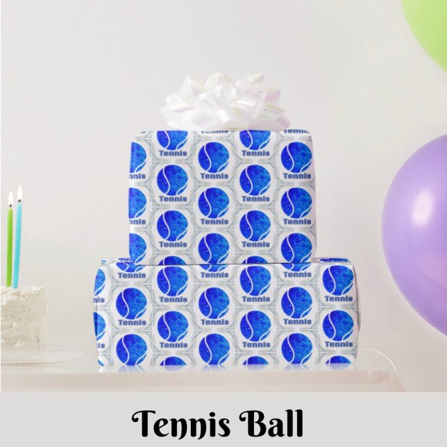 Papier cadeau Tennis (Créateur téléchargé)